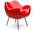 Fotel RM58 Classic VZÓR - czerwony