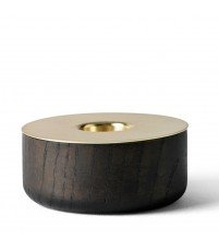 Świecznik Chunk Menu - drewniany, rozmiar S
