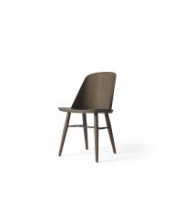 Krzesło drewniane Synnes Dining Chair Menu - ciemny jesion