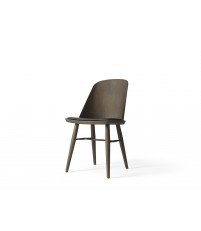 Krzesło tapicerowane Synnes Dining Chair Menu - ciemny jesion, Dakar
