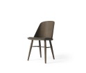 Krzesło tapicerowane Synnes Dining Chair Menu - ciemny jesion, Basel
