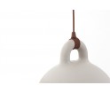 Emaliowana lampa wisząca BELL od Normann Copenhagen - piaskowa