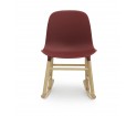 Krzesło bujane na dębowych płozach FORM ROCKING CHAIR Normann Copenhagen - różne kolory