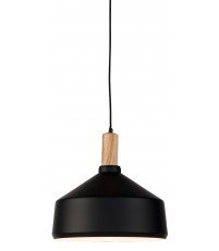 Lampa wisząca MELBOURNE It's about RoMi - czarna, wys. abażura 34 cm