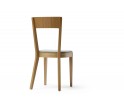 Krzesło tapicerowane Era TON - buk + tkaniny standard, luxus, exclusive