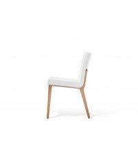 Krzesło tapicerowane Moritz TON - dąb