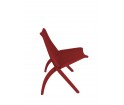 Krzesło LOTOS POLITURA - red