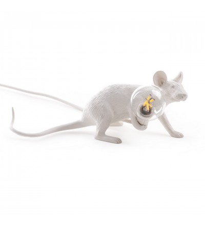 Lampa Mouse Seletti - wersja leżąca, kabel USB