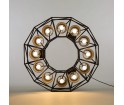 Lampa Multilamp Ring Seletti - czarna
