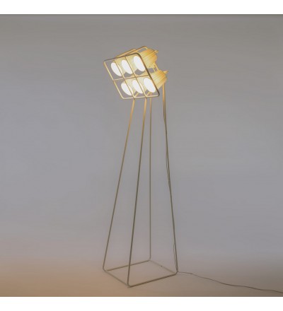 Lampa Multilamp Floor Seletti - biała