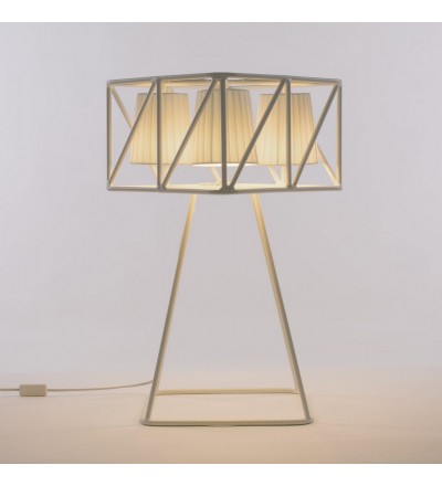 Lampa Multilamp Table Seletti - biała