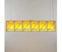 Lampa Multilamp Line Seletti - żółta
