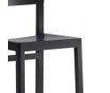 Krzesło drewniane WORKSHOP Muuto - czarne