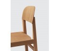 Krzesło drewniane WORKSHOP Muuto - naturalna daglezja