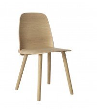 Krzesło drewniane NERD Muuto - dębowe