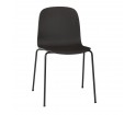 Krzesło VISU TUBE BASE CHAIR Muuto - czarne