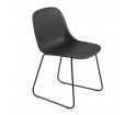 Krzesło na płozach Fiber Side Chair Sled Base Muuto - różne kolory