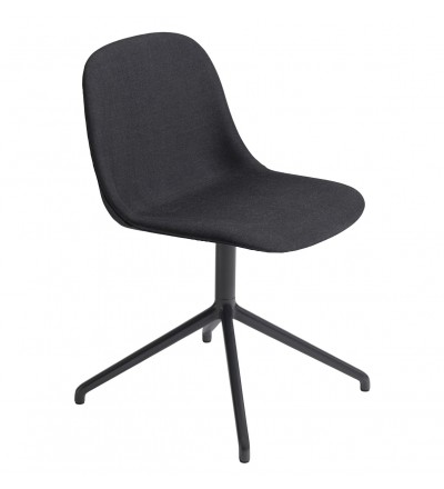 Krzesło tapicerowane obrotowe Fiber Side Chair Swivel Base Muuto - różne kolory