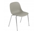 Krzesło Fiber Side Chair A-Base Muuto - różne kolory, do sztaplowania