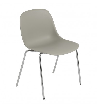 Krzesło Fiber Side Chair A-Base Muuto - różne kolory, do sztaplowania