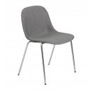 Krzesło tapicerowane Fiber Side Chair A-Base Muuto - różne kolory, do sztaplowania