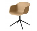 Krzesło Fiber Armchair Swivel Base Muuto - różne kolory