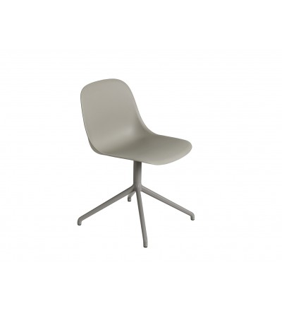 Krzesło na podstawie krzyżakowej Fiber Side Chair Swivel Base w. o. return Muuto - różne kolory