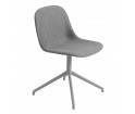 Krzesło tapicerowane na podstawie krzyżakowej Fiber Side Chair Swivel Base w. o. return Muuto - różne kolory