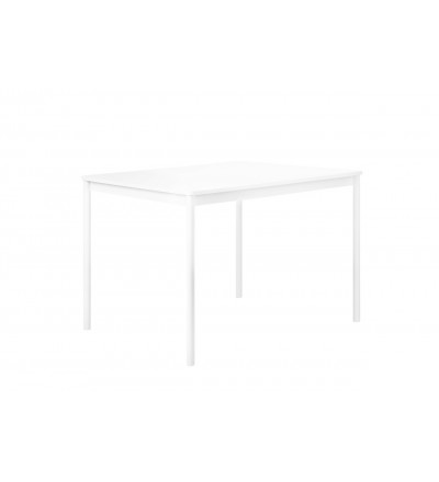 Stół BASE TABLE 140 x 80 cm MUUTO - biały laminat/ABS, różne kolory nóg