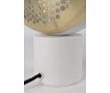 Lampa stołowa GRINGO ZUIVER - mosiężno - biała