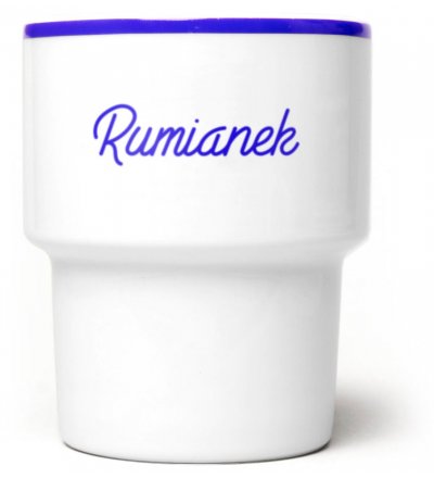 Kubek porcelanowy 'Rumianek' Mamsam - edycja limitowana
