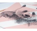 Obraz PANDA ONWALL - COLOR BLUSH, 120x160cm