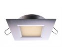 Lampa sufitowa łazienkowa LED Deko-Light - kwadratowa, 3W, IP44