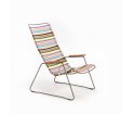 Krzesło CLICK Lounge Chair HOUE - różne kolory, na zewnątrz