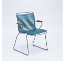 Krzesło ogrodowe CLICK Dining Chair z podłokietnikami HOUE - różne kolory, na zewnątrz