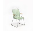 Krzesło CLICK Dining Chair z wysokim oparciem HOUE - różne kolory, na zewnątrz