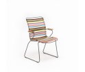Krzesło CLICK Dining Chair z wysokim oparciem HOUE - różne kolory, na zewnątrz