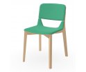 Krzesło tapicerowane Leaf TON - dąb