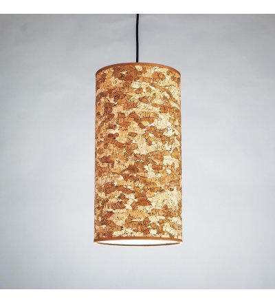 Abażur do lampy wiszącej Cork Innermost - 20 x 40 cm, naturalny