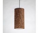 Abażur do lampy wiszącej Cork Innermost - 20 x 40 cm, przydymiony