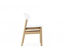 Krzesło HERIT CHAIR Normann Copenhagen - dębowe nogi, różne kolory siedziska