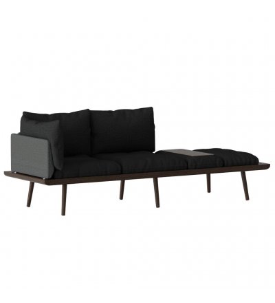Sofa 3-osobowa Lounge Around UMAGE - dark oak