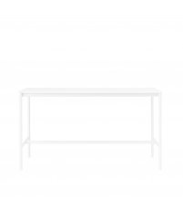 Stół BASE HIGH TABLE 190 x 85 cm MUUTO - wysokość 105 cm, biały laminat/ABS