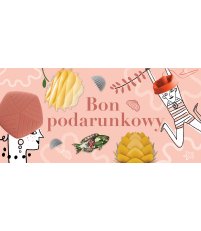 Bon podarunkowy 100 zł Pufa Design - wersja różowa