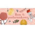 Bon podarunkowy 200 zł Pufa Design - wersja różowa