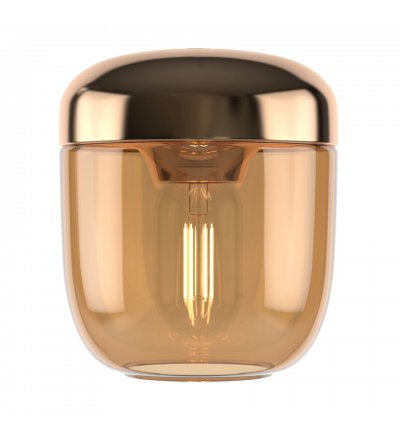 Lampa Acorn Amber Brass UMAGE - bursztynowy mosiądz