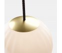 Lampa Bright Modeco+ Brass Nordic Tales - przewód crema