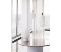 Lampa AMP Normann Copenhagen - biel i mosiądz, wysokość 26 cm