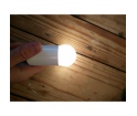 Żarówka LED do girland kulka 45mm 1W - ciepła biała
