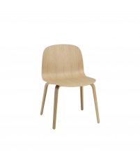 Krzesło drewniane VISU Wide Chair Muuto - różne kolory